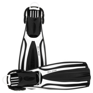 Ласты Marlin Scuba White (Elastic Bungee Strap)