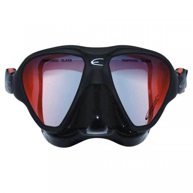 Маска EPSEALON Deep Sub RED FLASH, просветленные линзы