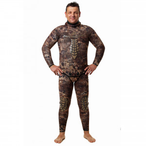 Гидрокостюм AquaDiscovery KOCHEVNIK V2 CAMO BROWN 7mm