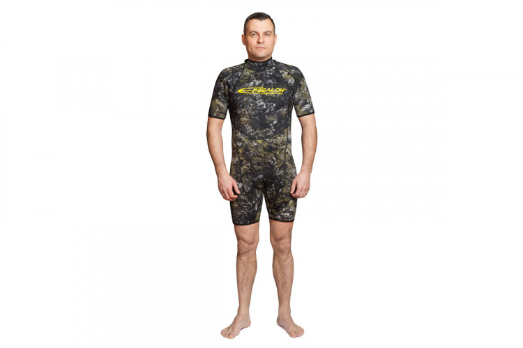 Гидрокостюм EPSEALON SHORT MEN 2.5 мм GRAY/YELLOW 