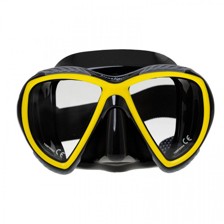 Маска Marlin Accent Yellow/black