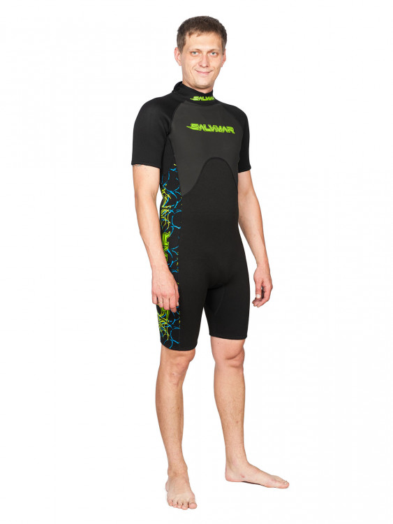 Короткий гидрокостюм Salvimar GARDA Splashy Short Men, 3мм мужской